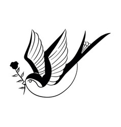 Swallow Tattoo Design