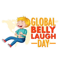 Global Belly Laugh Day Logo Banner