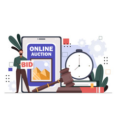 Online Auction Concept