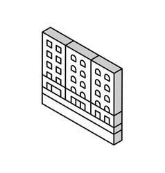 Street New York Isometric Icon