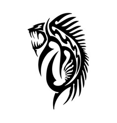 Moray Eel Sea Dragon - Tribal Monster Svg