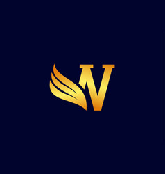 Letter W Wings Template Logo Design