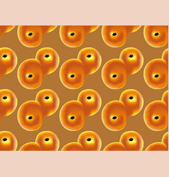 Seamless Pattern Saffron Bun