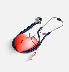 Stethoscope And Heart