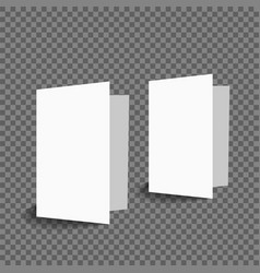 Blank Two Greeting Card Mockup