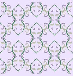 Delicate Lavender Shades Repeat Pattern