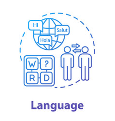 Language Concept Icon Ability To Communicate