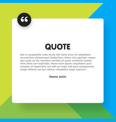 Material Design Style Background And Quote