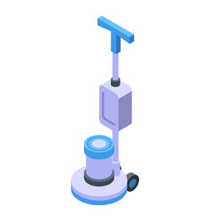 Interior Cleaning Machine Icon Isometric