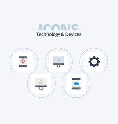 Devices Flat Icon Pack 5 Icon Design Technology