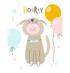 Funny Cat Yells Hooray Perfect