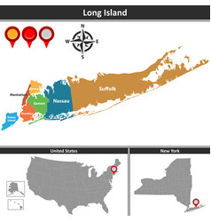 Map Of Long Island