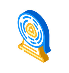 Metal List Roll Isometric Icon