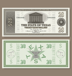 Fictitious Us Paper Money With A Face Value 28