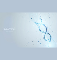 Abstract Health Science Consist Dna Digital