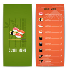 Asian Food Menu