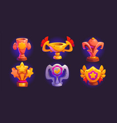 Game Award Goblet And Trophy Cup For Gui Design