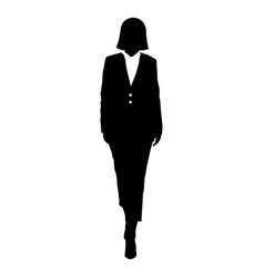 Business Woman Fancy Silhouette