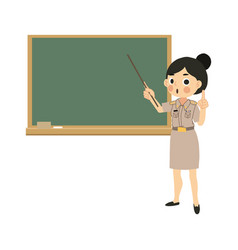 Classroom Learning Asian Woman Educator Teaching