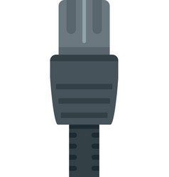 Lan Cable Icon Flat Isolated