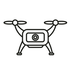 Cinema Drone Icon Outline Video Aerial