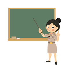 Classroom Learning Asian Woman Educator Teaching