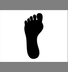 Foot Silhouette Art