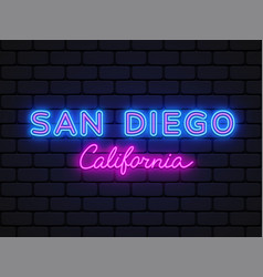 American San Diego Neon Retro Red