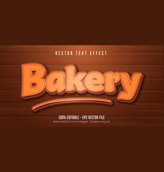 Bakery Text Pastry Style Editable Font Effect