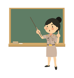 Classroom Learning Asian Woman Educator Teaching