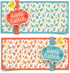 Happy Easter Banners