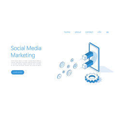 Landing Page Template Social Media Marketing