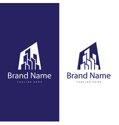 Modern City Building Logo Design Luxurious And