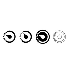 Speedometer Icon Isolated Design Element S