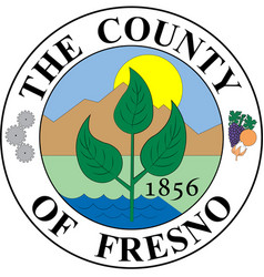 Coat Of Arms Of Fresno County In California