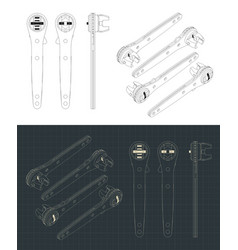 Crescent Rapid Wrench Drawings