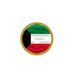 Kuwait Lapel Pin Badge Design