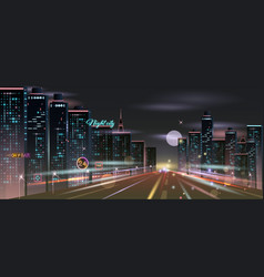 Night City Drive Composition