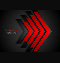 Red Arrows Geometry Corporate Background