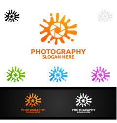 Splash Camera Photography Logo