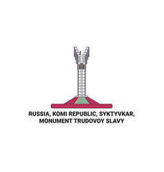 Russia Komi Republic Syktyvkar Monument