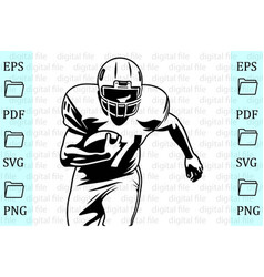 American Football Silhouettes