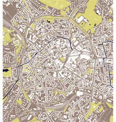 Map City Aachen Germany