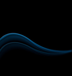 Dark Blue Smooth Waves