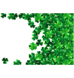 Saint Patricks Day Background With Sprayed Green