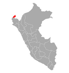 Map Tumbes In Peru