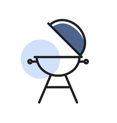 Grill Barbecue Cookout Isolated Icon Graph