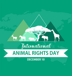 International Animal Rights Day Banner