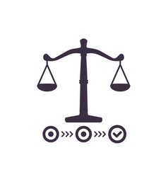 Legal Case Progress Icon