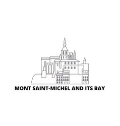 France Mont Saint Michel And Its Bay Landmark